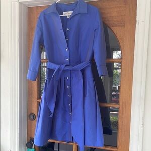 Sara Campbell Electric Blue Dress Size 10